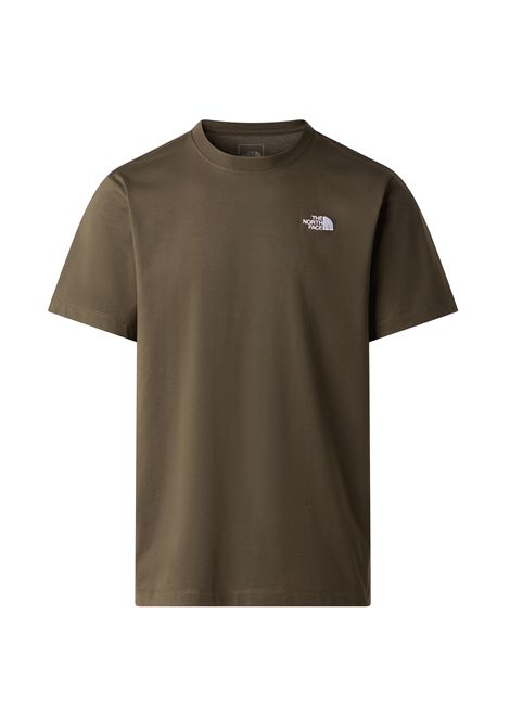T-shirt The North Face Evolution Simple Dome Regular Tortora Uomo THE NORTH FACE | T-shirt | NF0A8CZ2-21L